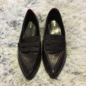 Missimo Red and Black Loafers